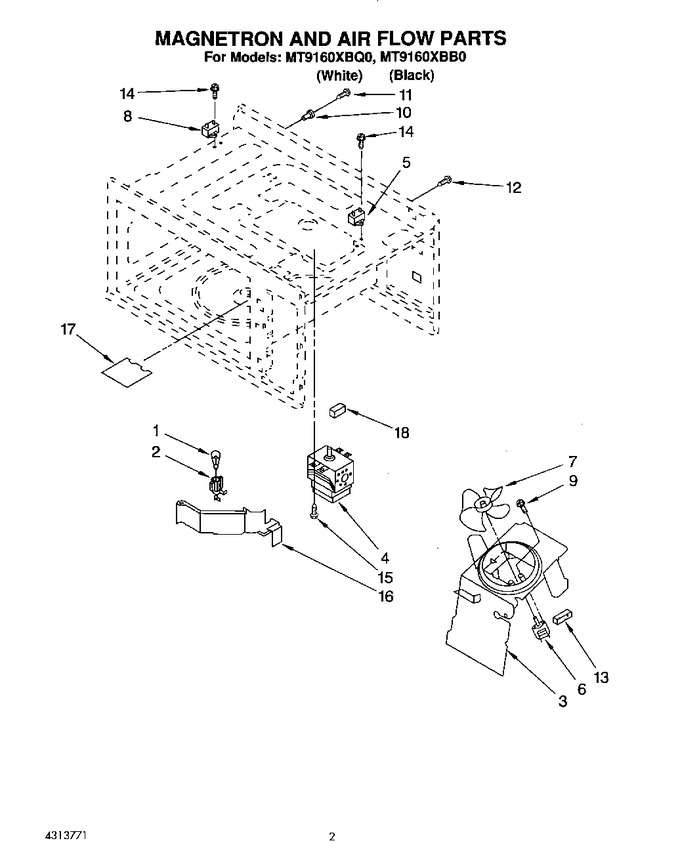 Diagram for MT9160XBB0