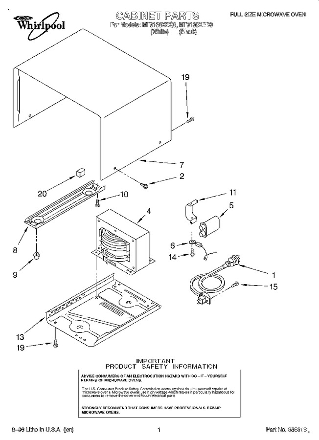 Diagram for MT9160XEB0