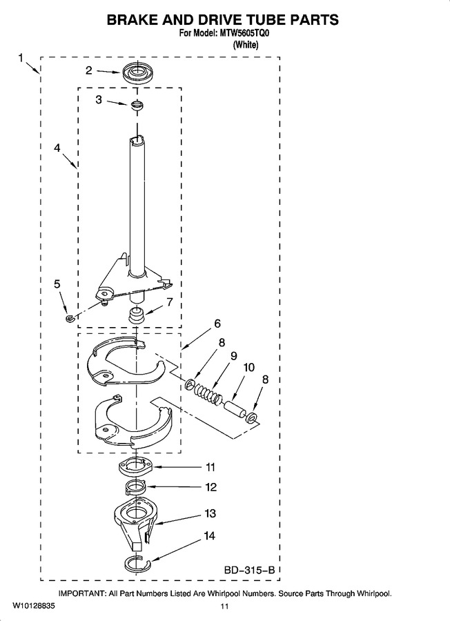 Diagram for MTW5605TQ0