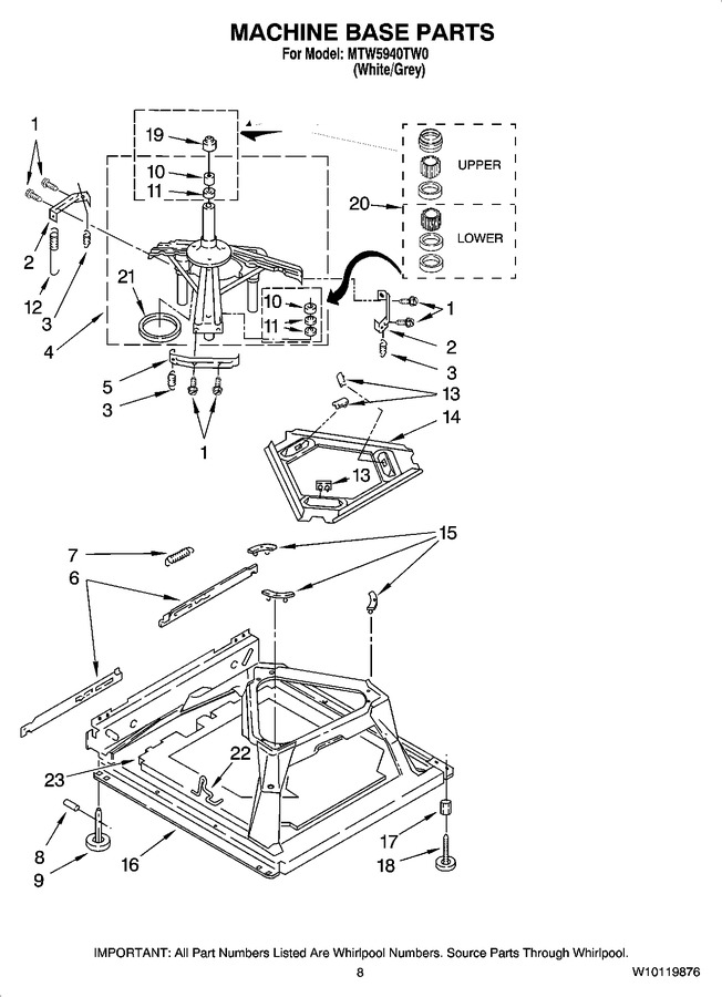 Diagram for MTW5940TW0