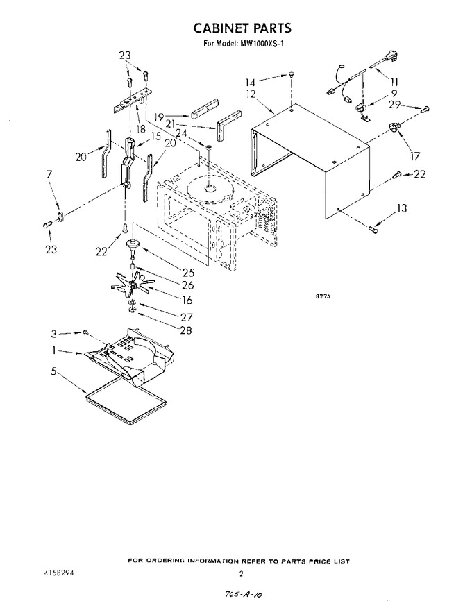 Diagram for MW1000XS1