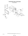 Diagram for 04 - Oven Door And Latch