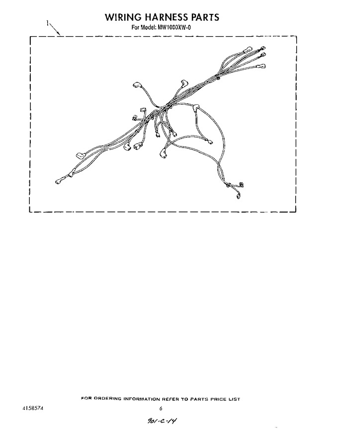 Diagram for MW1000XW0