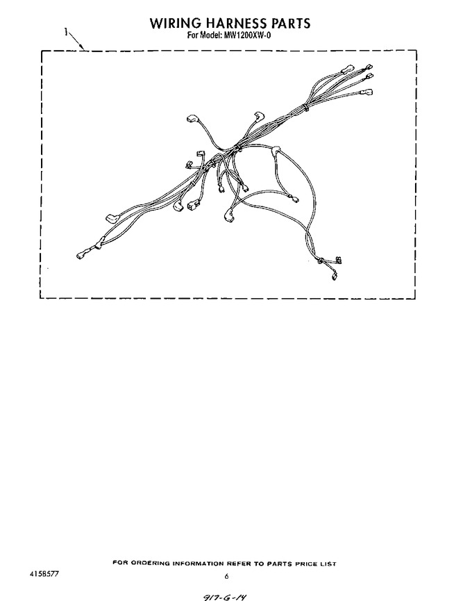 Diagram for MW1200XW0