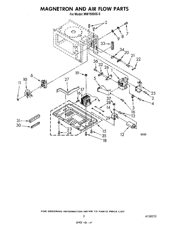Diagram for MW1500XS0