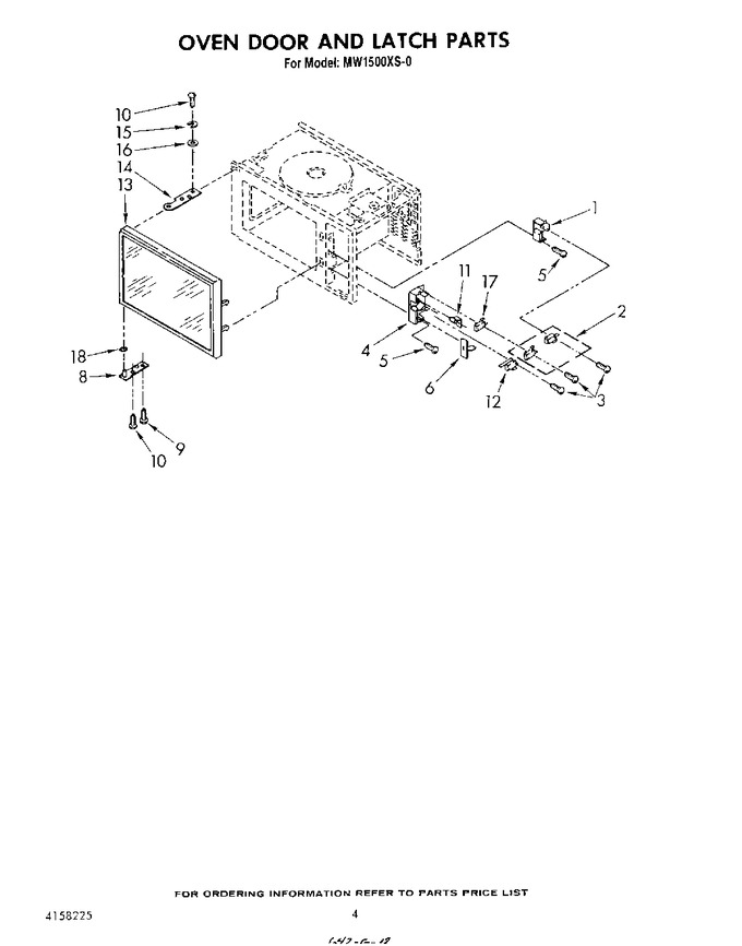 Diagram for MW1500XS0