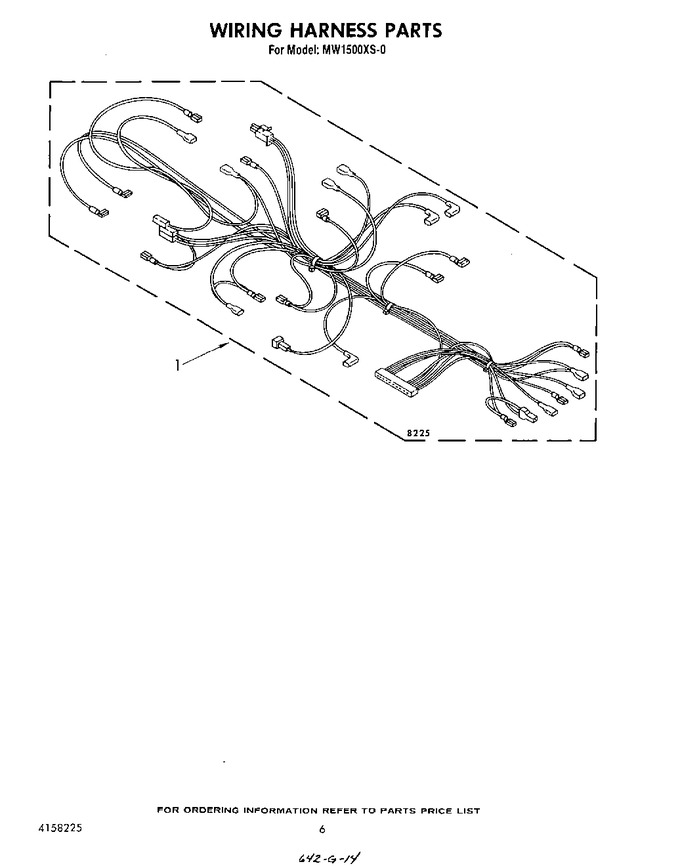 Diagram for MW1500XS0