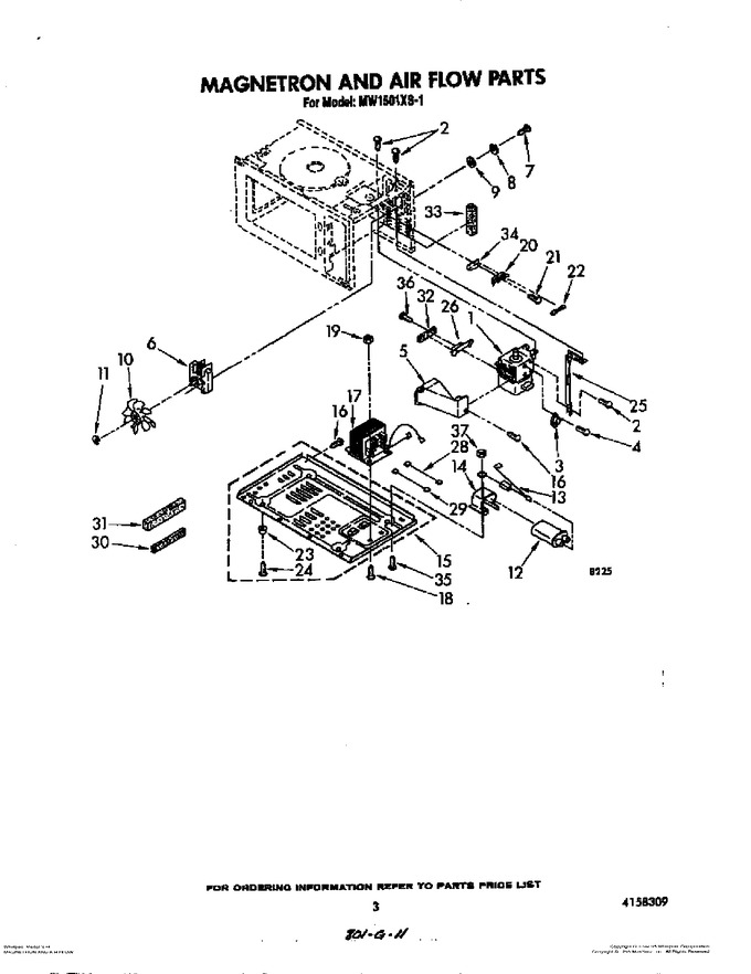 Diagram for MW1501XS1
