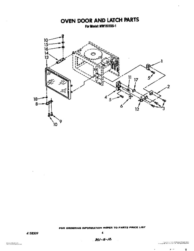Diagram for MW1501XS1