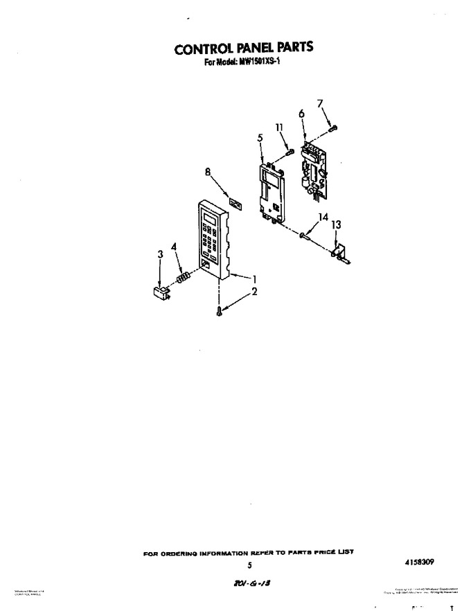 Diagram for MW1501XS1
