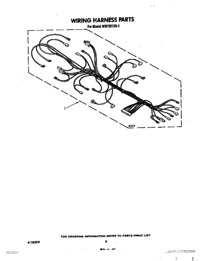 Diagram for MW1501XS1