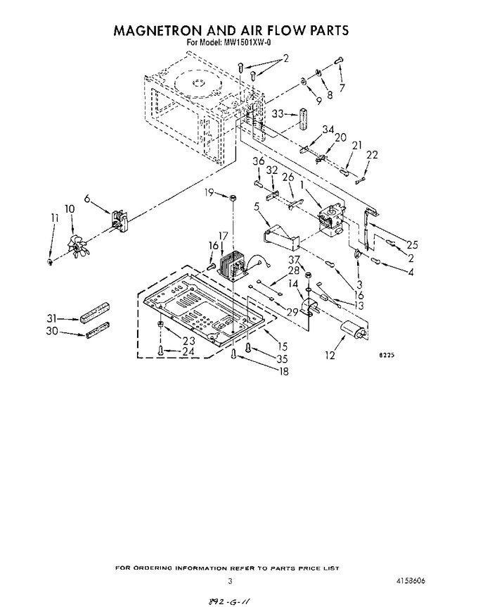 Diagram for MW1501XW0