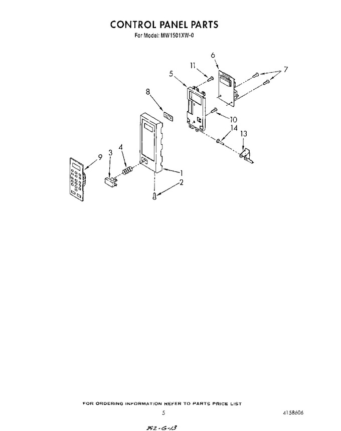 Diagram for MW1501XW0