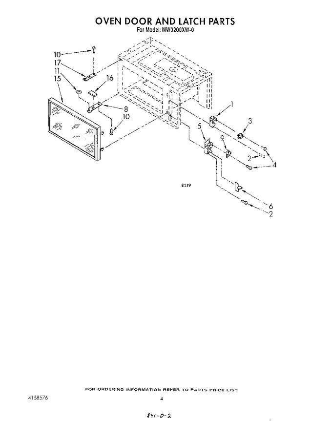 Diagram for MW3200XW0