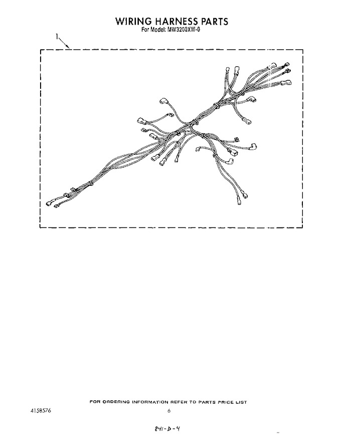 Diagram for MW3200XW0