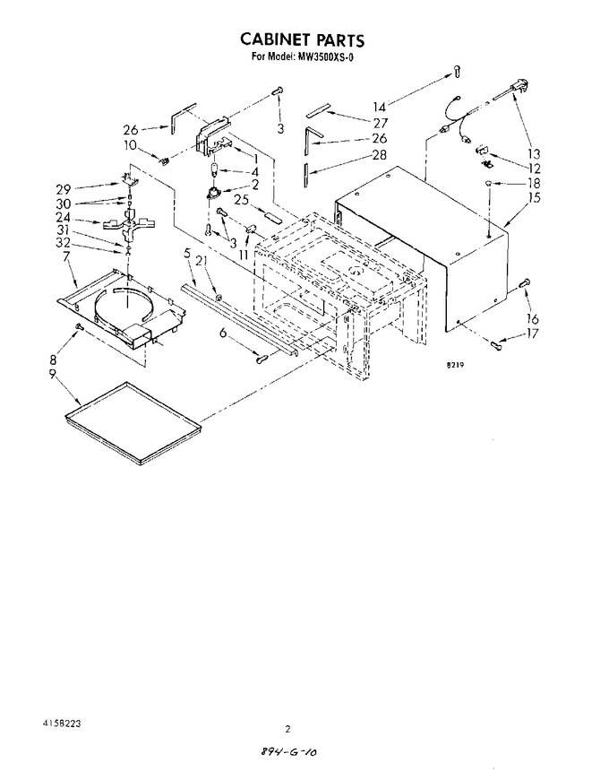 Diagram for MW3500XS0
