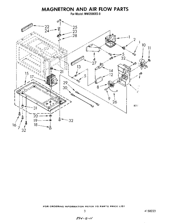 Diagram for MW3500XS0