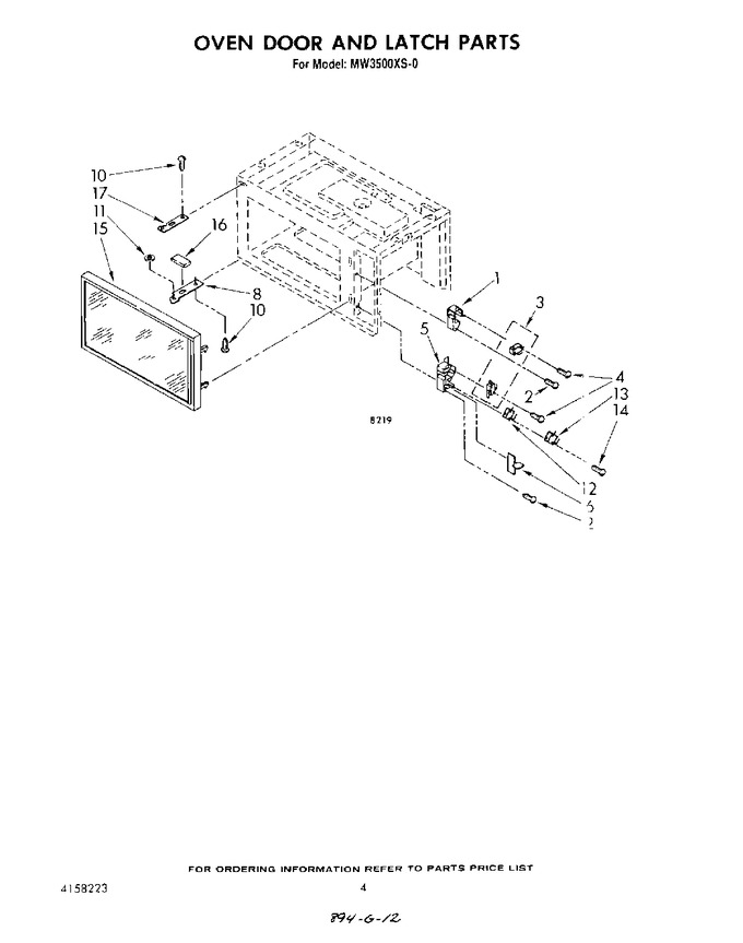 Diagram for MW3500XS0