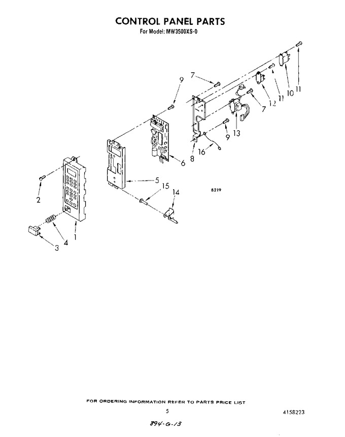 Diagram for MW3500XS0