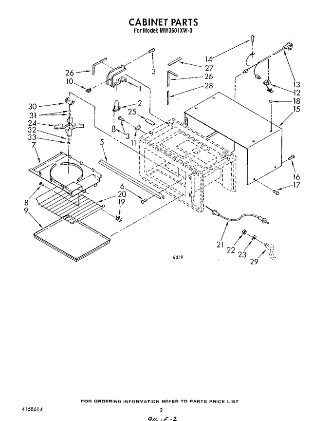 Diagram for MW3601XW0