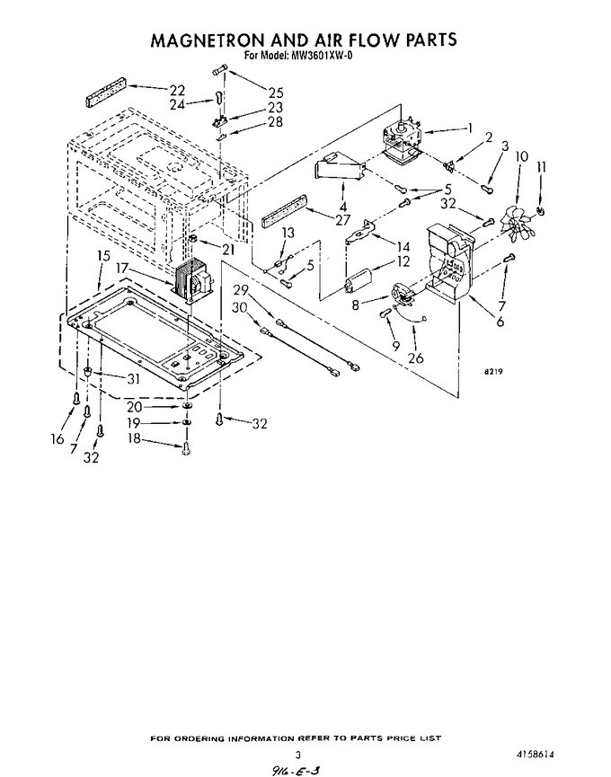Diagram for MW3601XW0