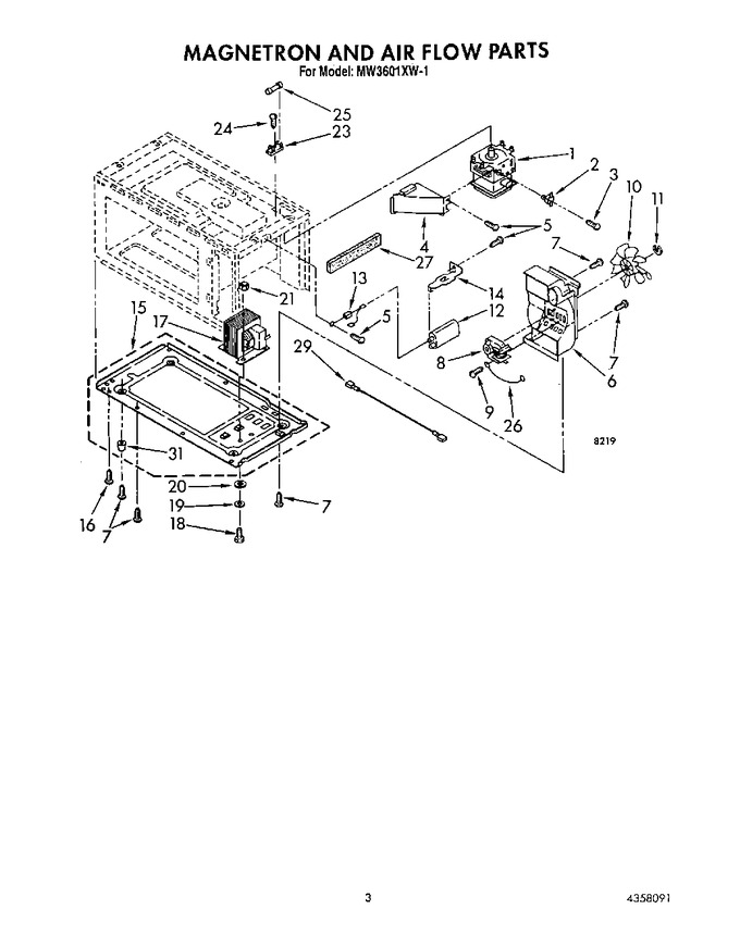 Diagram for MW3601XW1