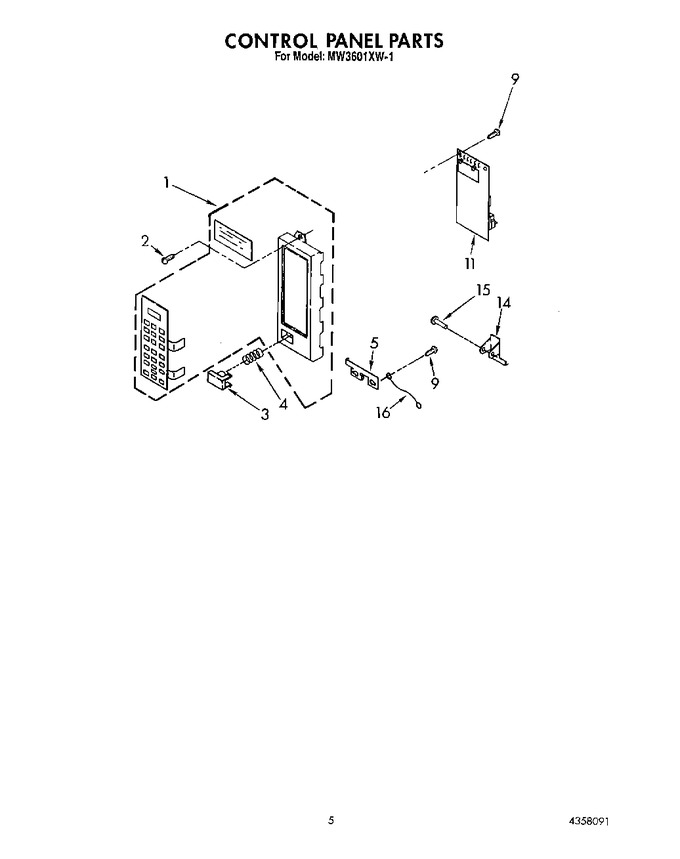 Diagram for MW3601XW1