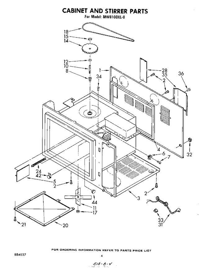 Diagram for MW8100XL0