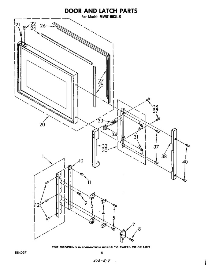 Diagram for MW8100XL0