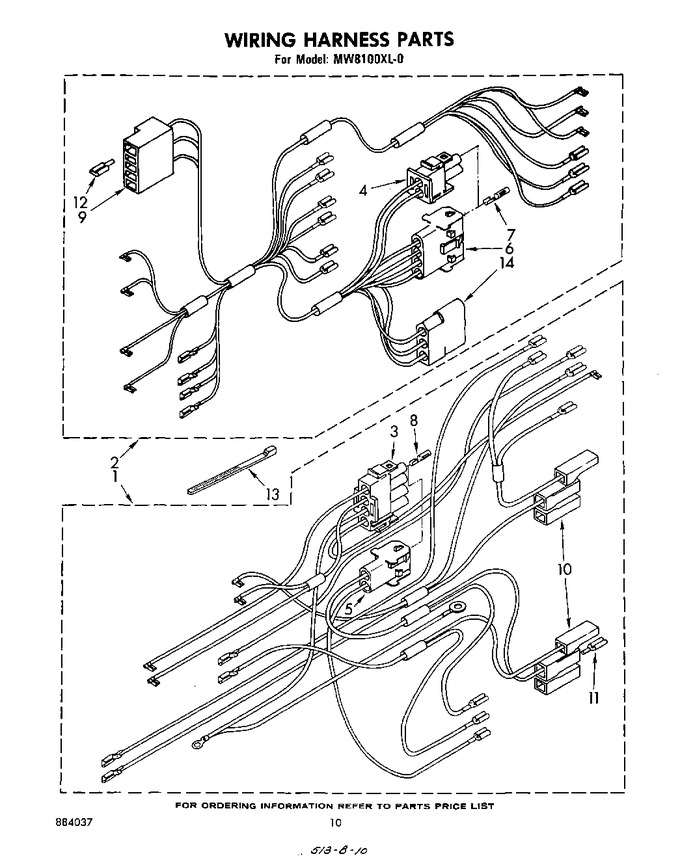 Diagram for MW8100XL0