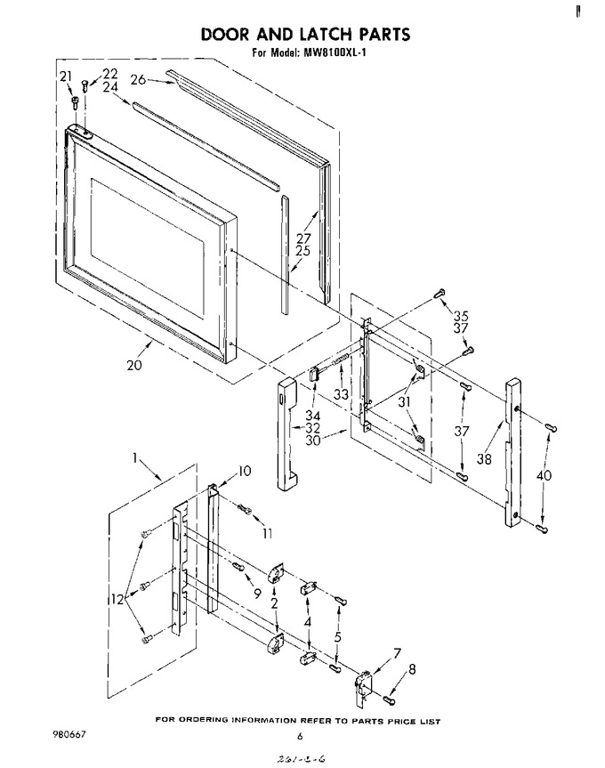 Diagram for MW8100XL1