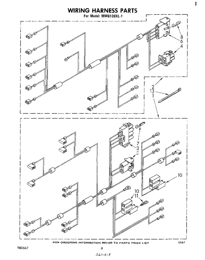Diagram for MW8100XL1