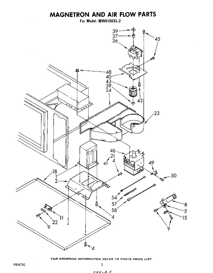 Diagram for MW8100XL2