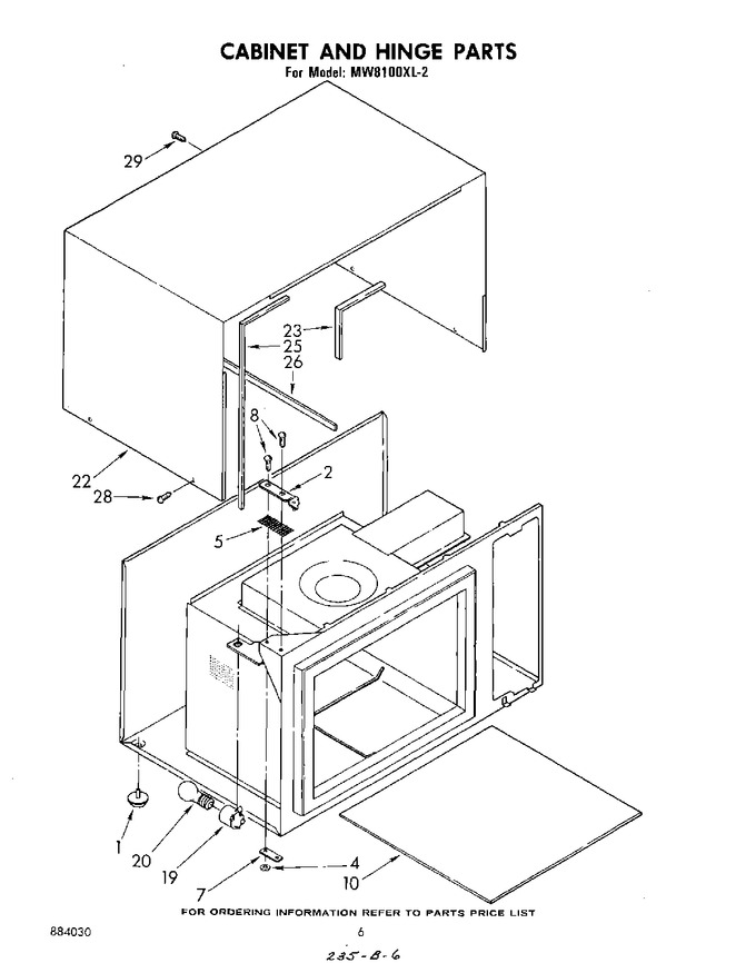 Diagram for MW8100XL2
