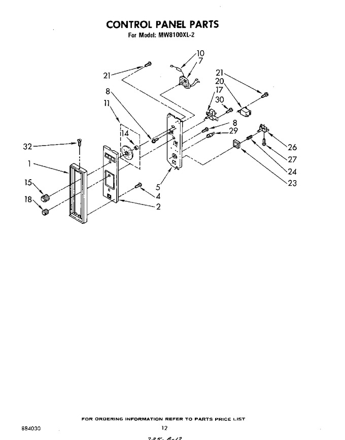 Diagram for MW8100XL2