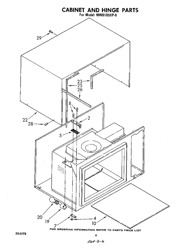 Diagram for MW8100XP0