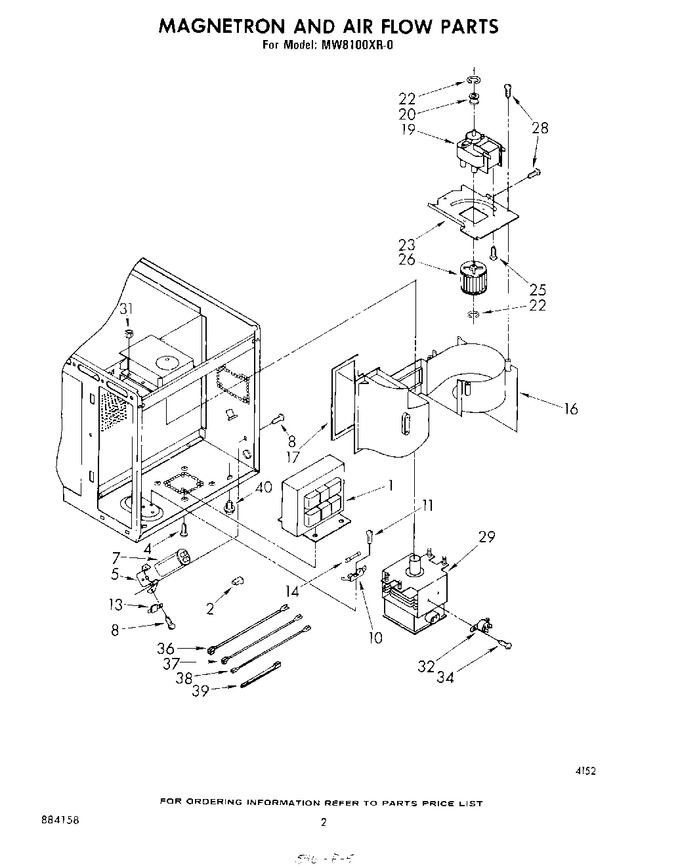 Diagram for MW8100XR0