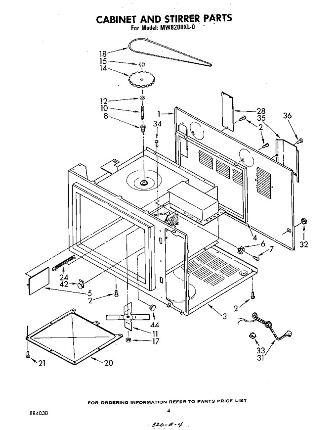 Diagram for MW8200XL0