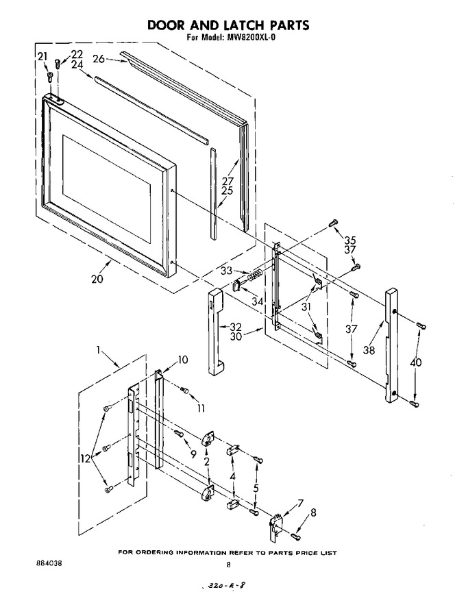 Diagram for MW8200XL0