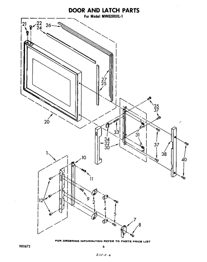 Diagram for MW8200XL1