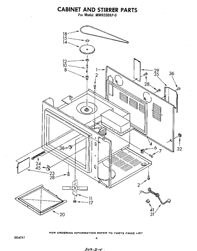 Diagram for MW8200XP0