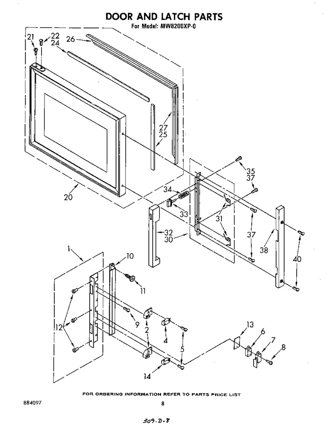 Diagram for MW8200XP0