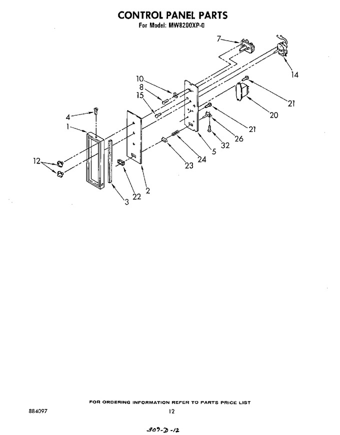 Diagram for MW8200XP0