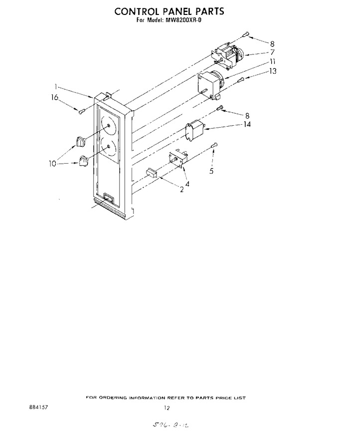 Diagram for MW8200XR0