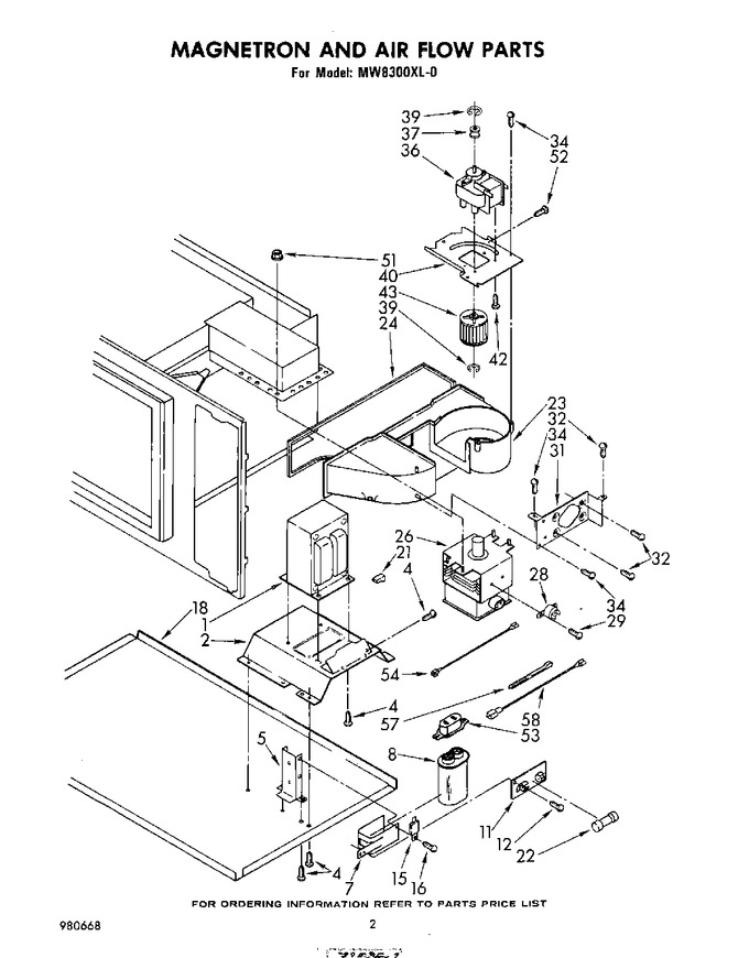 Diagram for MW8300XL0