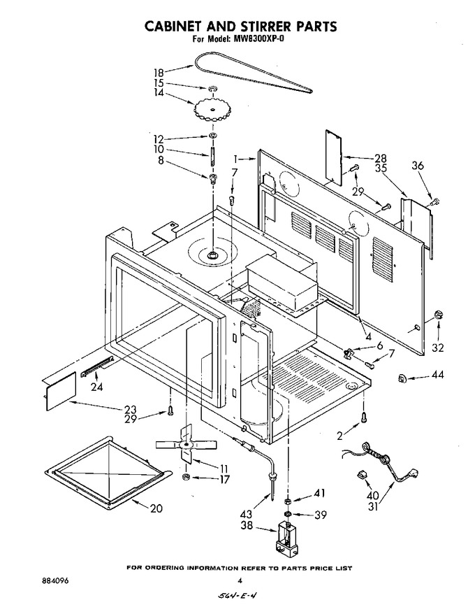 Diagram for MW8300XP0