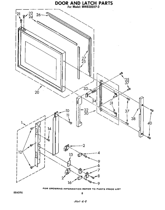 Diagram for MW8300XP0