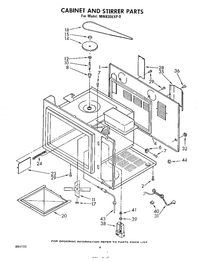 Diagram for MW830EXP0
