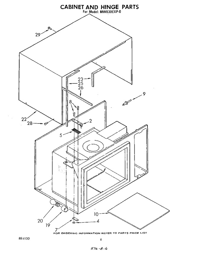 Diagram for MW830EXP0