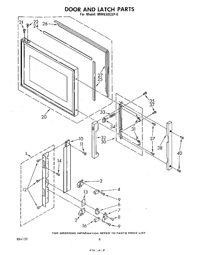 Diagram for MW830EXP0